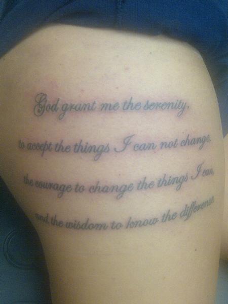 Dave Shabazz - Serenity prayer